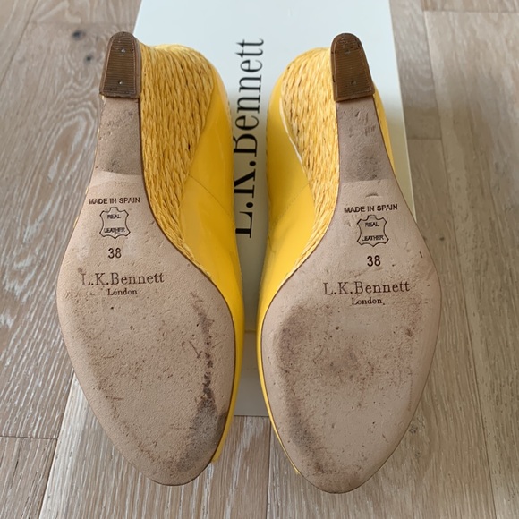 L. K. Bennett Estela Wedges - Picture 10 of 15